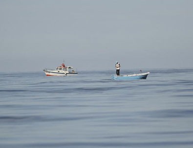 Kastamonu'da balıkçı teknesi battı
