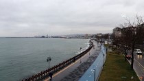 MARMARA DENIZI - Marmara Denizi'nde Ulaşıma Poyraz Engeli