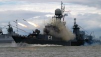 KıRıM - Rus Donanmasından Karadeniz'de Füzeli Tatbikat