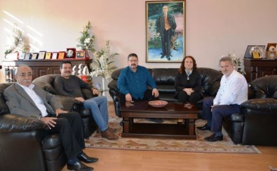 SGK İl Müdürü Yılmaz'dan AYESOB Başkanı Çetindoğan'a Ziyaret