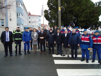 Tekirdağ'da Yaya Öncelikli Trafik Uygulaması