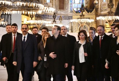 Yunanistan Başbakanı Çipras'tan Ayasofya'ya Ziyaret