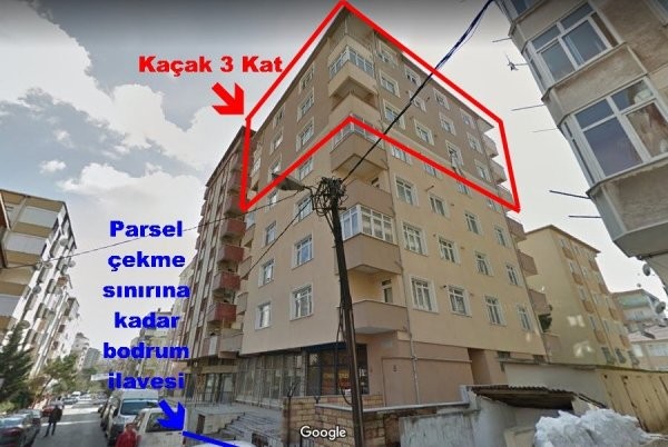 Kartal'da binanın çökme nedeni!