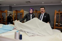 ÖZGECAN ASLAN - Cumhurbaşkanı'na Kenevirden Yapılan Gömlek Bu Tezgahta Dokundu