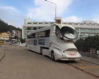 TÜRKIYE OTOMOBIL SPORLARı FEDERASYONU - Marmaris Belediye Başkan Adayı Yazıcı'nın Dikkat Çeken Seçim Otobüsü