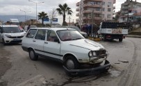 MOBESE - Milas'ta Işık İhlali Yapan Otomobil Kaza Yaptı; 1 Yaralı