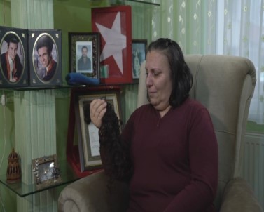 Şehidinin Acısına 3,5 Yıl Dayanabildi