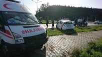 İNLICE - Vakaya Giden 112 Ambulansı Kaza Yaptı Açıklaması 4 Yaralı