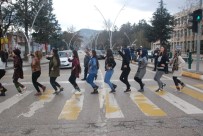 KIRMIZI IŞIK - Yaya Geçidinde Halay Çektiler