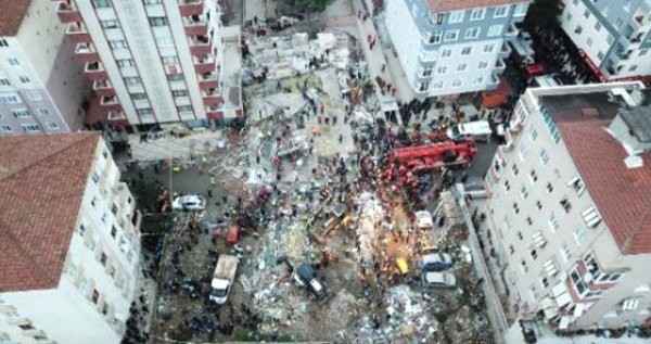 Kartal'da binanın çökme nedeni!