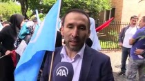 UYGUR TÜRKÜ - Avustralya'da Doğu Türkistan Protestosu