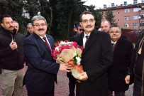 SELIM YAĞCı - Bakan Dönmez'den Başkan Can'a Ziyaret