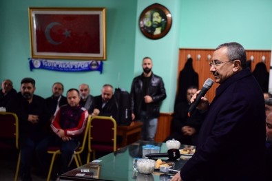 İsmail Erdem, Ataşehir'de Cuma Namazını Kayışdağı İmam Hüseyin Camii'nde Kıldı
