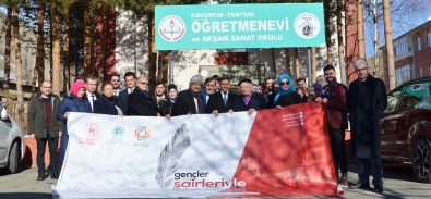 TYB Erzurum Şubesi'nin 'Gençler, Şairleriyle Buluşuyor' Projesi Tortum'dan Başladı
