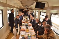 Bakan Ersoy'un Erzincan'daki Tren Yolculuğu