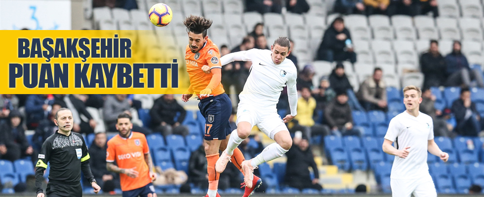 Başakşehir puan kaybetti