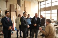 SANAT ESERİ - Bursa'da Yüzlerce Yıllık Sanatı Yaşatan Ustaya Aktaş'tan Ziyaret