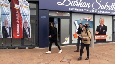 'Yürüyen Billboard'lu Aday Tanıtımı