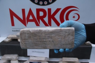 Adana'da 19 Kilo 450 Gram Eroin Ele Geçirildi