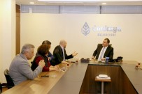 TAŞDELEN - Ankara'daki Derneklerden Alper Taşdelen'e Ziyaret