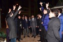 ÜLKÜ OCAKLARı - Başkan Can'a Ülkü Ocaklarından Coşkulu Karşılama