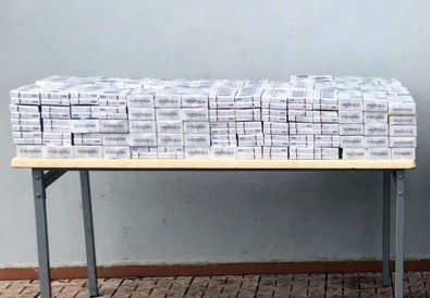 Ceylanpınar'da 9 Bin 300 Paket Kaçak Sigara Ele Geçirildi