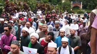 Malezya'da Hz. Muhammed'e Yönelik Hakaret Protesto Edildi