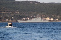 Rus Savaş Gemisi Çanakkale Boğazı'ndan Geçti