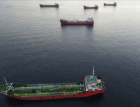 MARMARA DENIZI - Denizi kirleten gemiler havadan görüntülendi