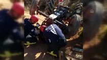 PAMUKKALE ÜNIVERSITESI - Devrilen Traktörün Altında Kalan Sürücü Hayatını Kaybetti