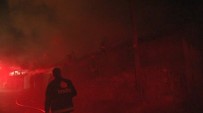 SOLUCAN GÜBRESİ - Isparta'daki Solucan Gübresi Üretim Tesisinde Büyük Yangın