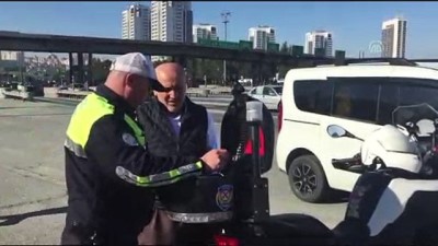 İstanbul'da Helikopterli Trafik Uygulaması