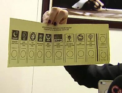 İşte yerel seçimde kullanılacak oy pusulası
