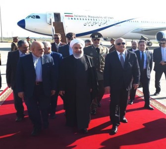 Ruhani'nin İlk Durağı İmam Kazım Türbesi Oldu