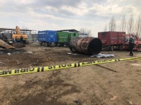 BENZIN - Bingöl'de Boş Benzin Tankı Patladı Açıklaması 1 Yaralı
