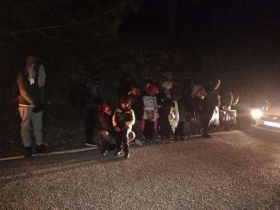 Çanakkale'de 36 Mülteci Yakalandı