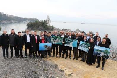 Dr. Ömer Selim Alan, Orta Kapuz Plaj Tesisi Projesini Yerinde Tanıttı