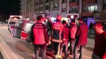 Elazığ'da Otomobil Takla Attı Açıklaması 2 Yaralı