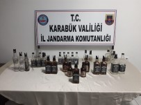 İÇKİ ŞİŞESİ - Jandarma'dan Öğrenci Evine Sahte Bandrollü İçki Operasyonu
