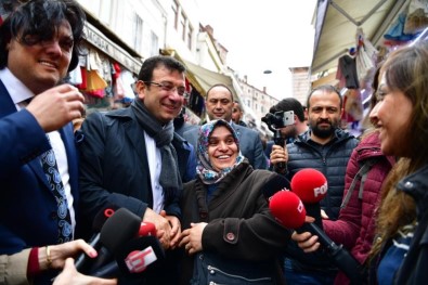 Siirtli Kadından İmamoğlu'na, 'Sen Kaliteli Adamsın Git Eniştemin Yanında Dur'