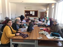 HALK EĞITIMI MERKEZI - Sivas'ın Ulaş İlçesinde, Kadınlara Yönelik İŞKUR Destekli  ' Düz Dikiş Makineci '  Kursu Açıldı