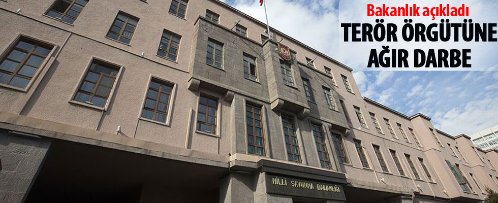 Milli Savunma Bakanlığı: Son bir ayda 54 terörist etkisiz hale getirildi
