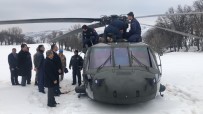 TEKNİK ARIZA - Tunceli'de Polis Helikopterinin Zorunlu İnişi