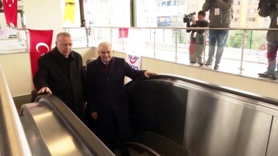 Yıldırım, Banliyö Trenini Kullandı