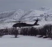 TEKNİK ARIZA - Zorunlu İniş Yapan Polis Helikopteri Sorunsuz Havalandı