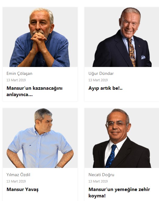 Sözcü yazarlarının aklama çabası