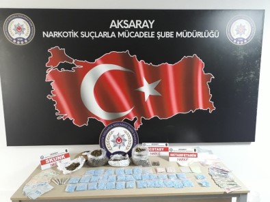 Aksaray'da Uyuşturucu Operasyonu Açıklaması 5 Gözaltı