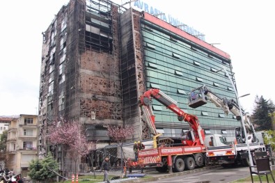 Avrasya Üniversitesi'ndeki Yangının Ardından