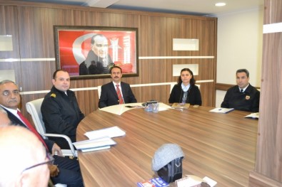 Bozyazı'da Seçim Güvenliği Toplantısı Yapıldı