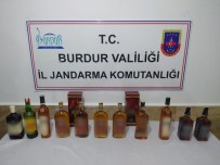 ALKOL SATIŞI - Burdur'da Kaçak İçki Operasyonu